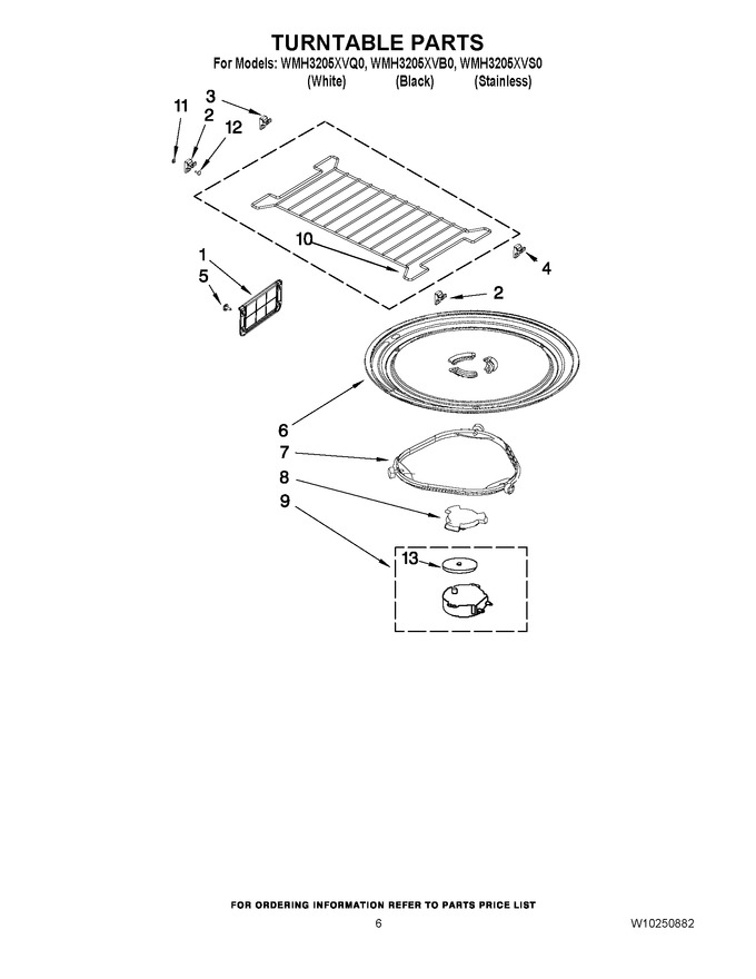 Diagram for WMH3205XVB0