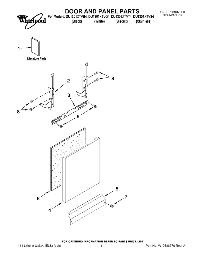 Diagram for DU1301XTVB4