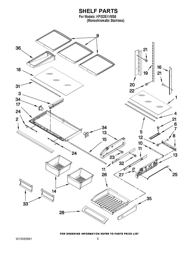 Diagram for KFIS25XVMS6