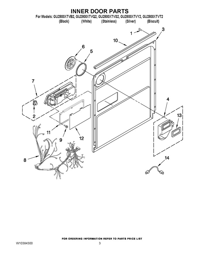 Diagram for GU2800XTVT2