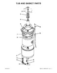 Diagram for 09 - Tub And Basket Parts