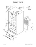 Diagram for 01 - Cabinet Parts