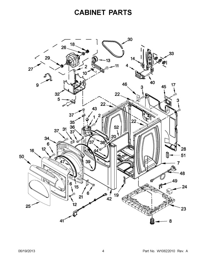 Diagram for YWED8800YW2