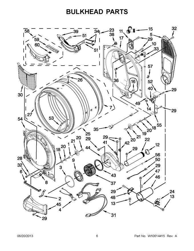 Diagram for WGD96HEAU1