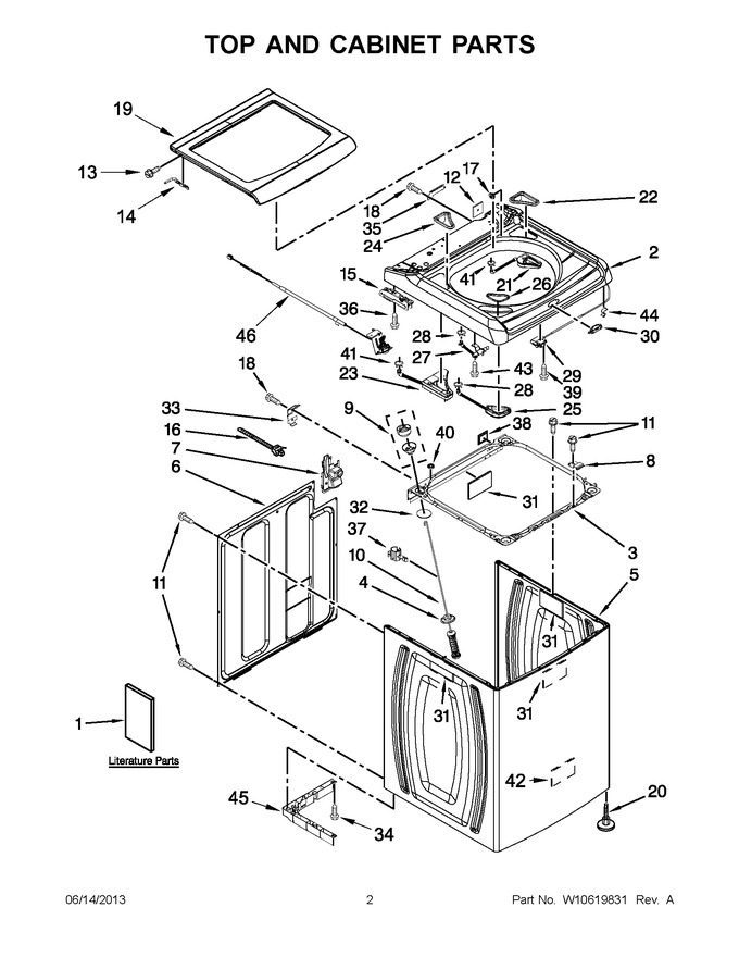 Diagram for WTW8900BC0