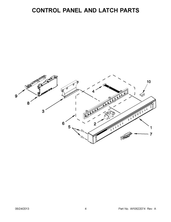 Diagram for WDF530PLYW6
