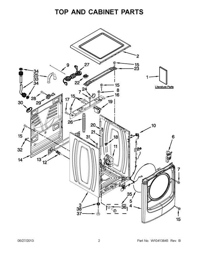 Diagram for WFW94HEXL2