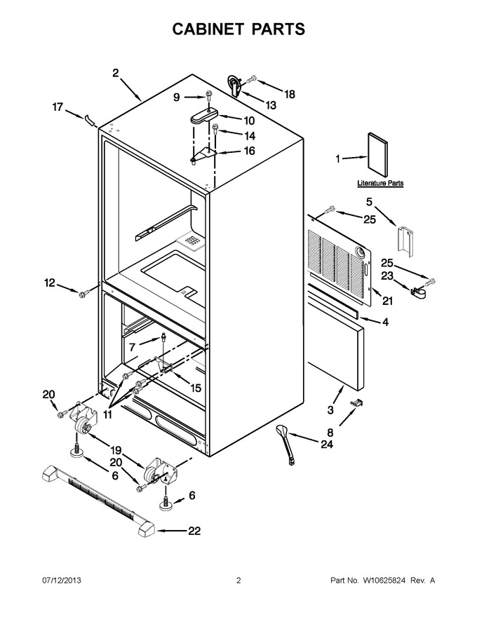 Diagram for GB2FHDXWB07