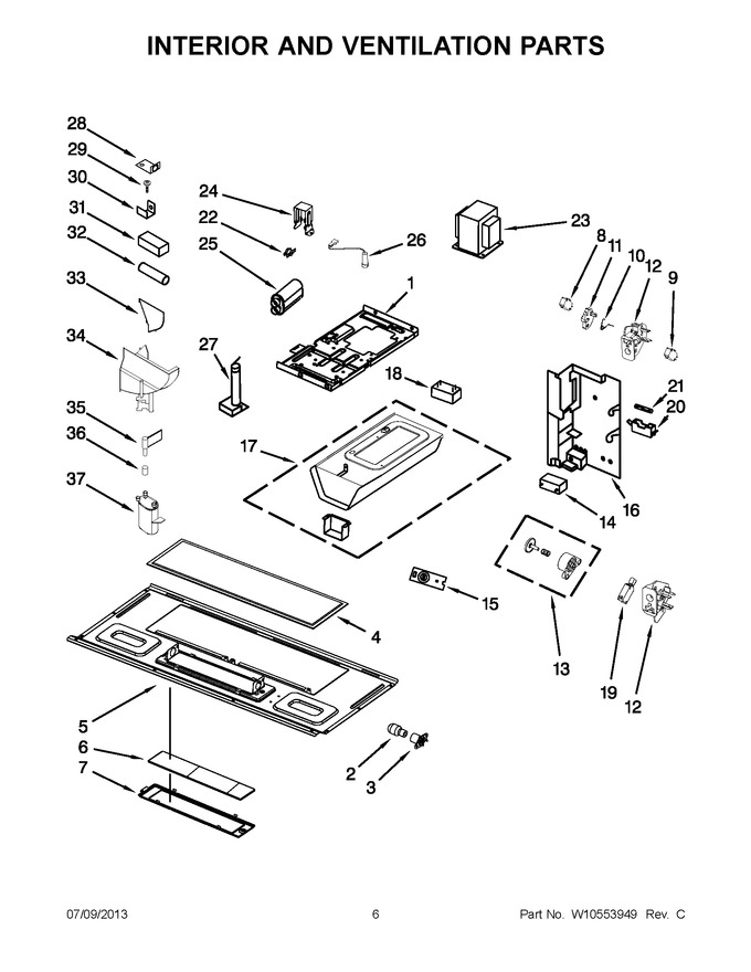 Diagram for YWMH76718AB0