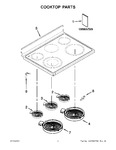 Diagram for 01 - Cooktop Parts