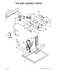 Diagram for 01 - Top And Console Parts
