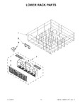 Diagram for 10 - Lower Rack Parts