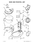 Diagram for 03 - Base And Pedestal Unit