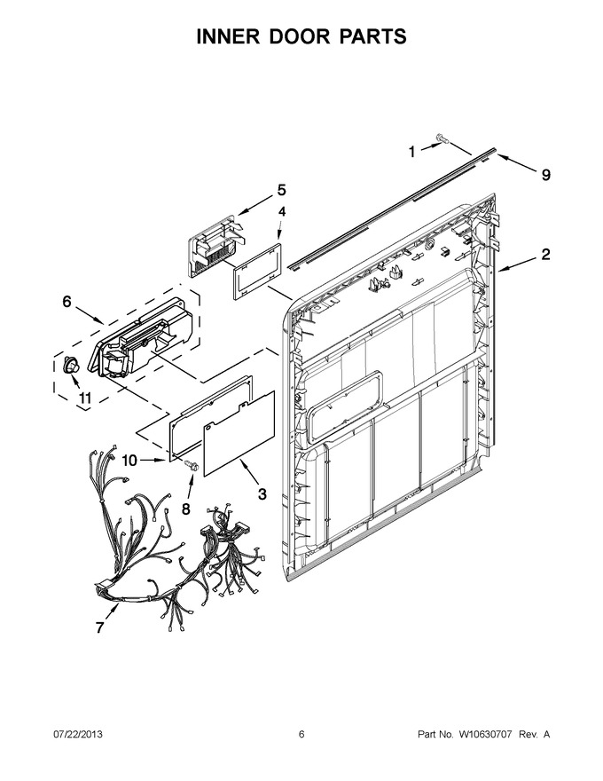 Diagram for IUD3100BW2