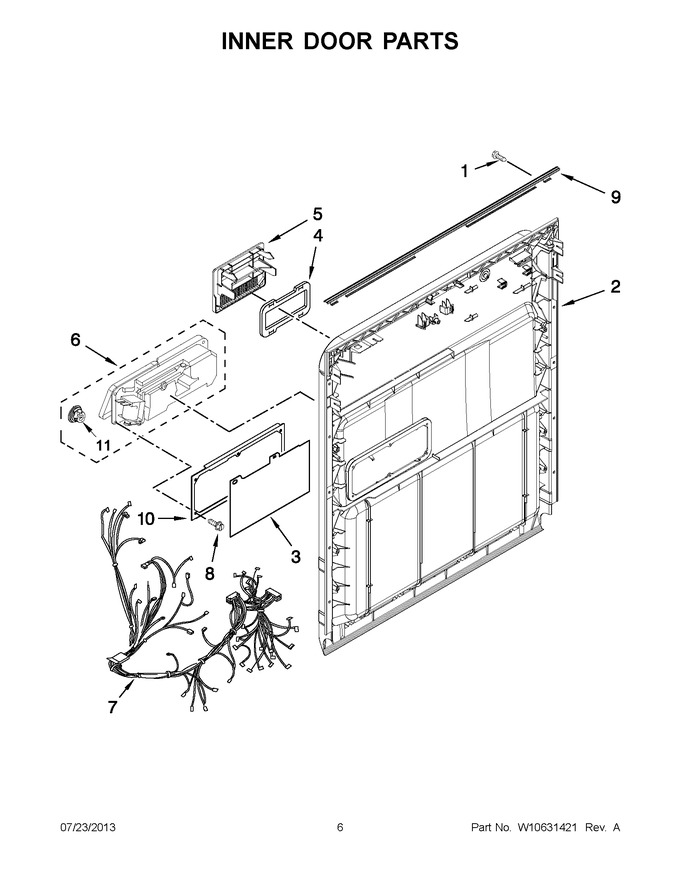 Diagram for WDF510PAYBA