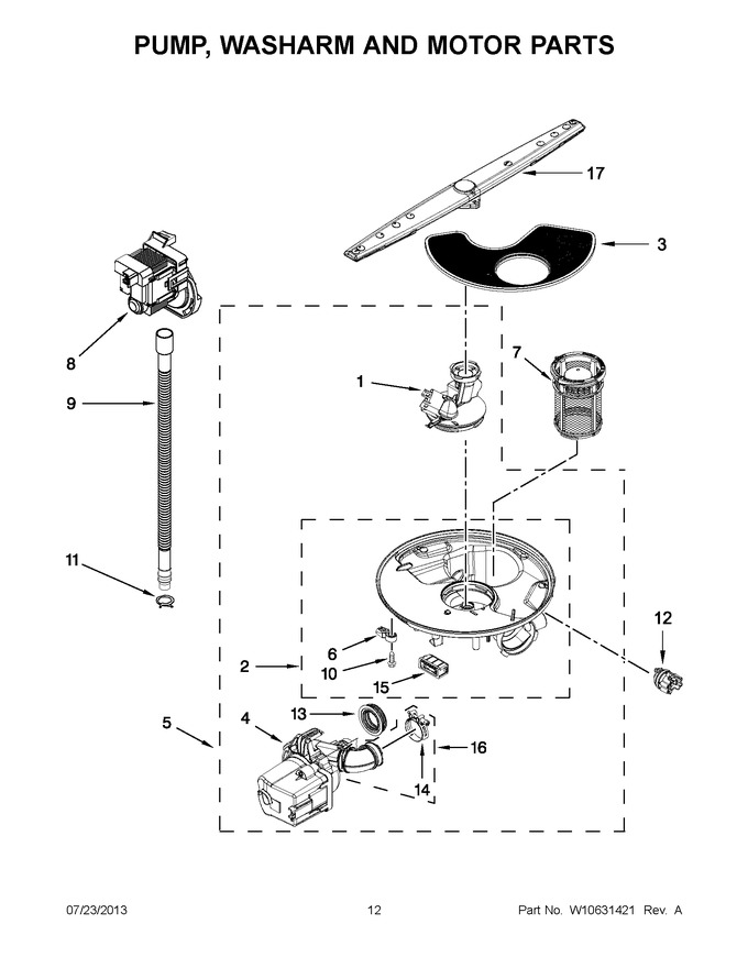 Diagram for WDF510PAYSA