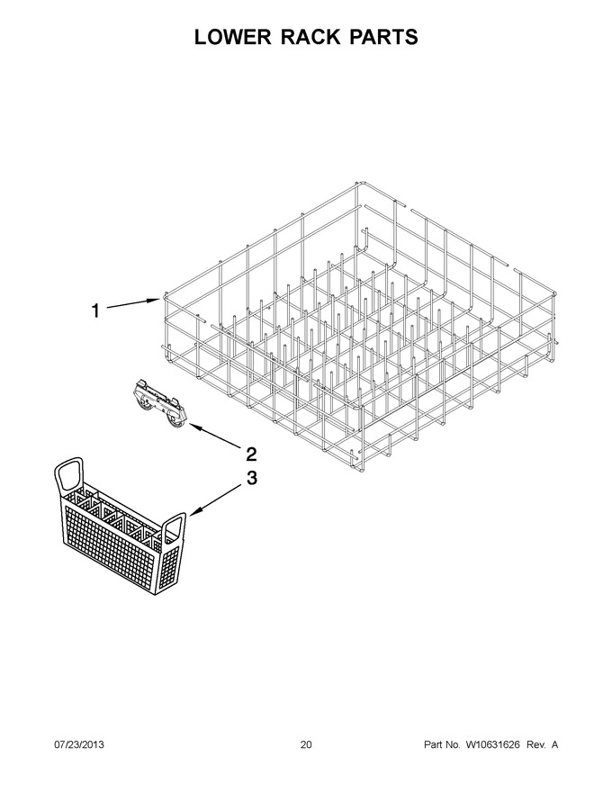 Diagram for WDP350PAAW3