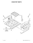 Diagram for 01 - Cooktop Parts