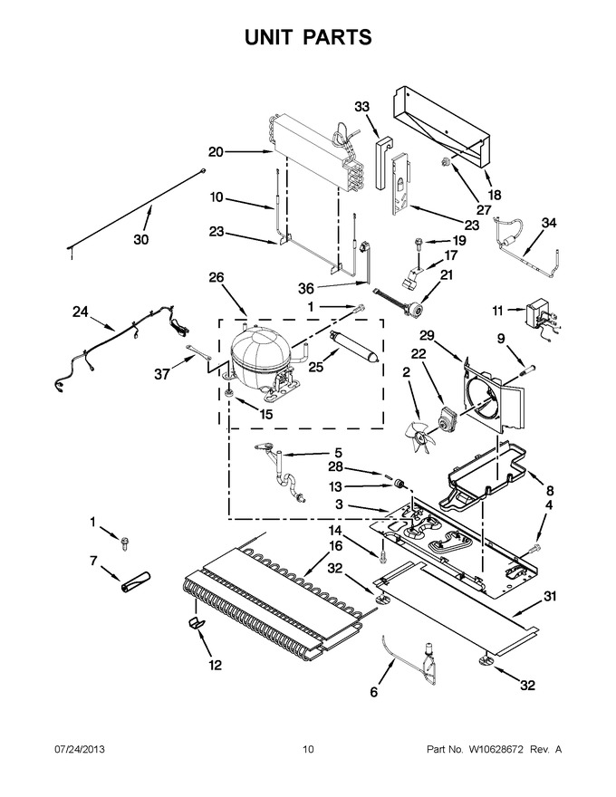 Diagram for WRF989SDAM02