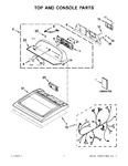 Diagram for 01 - Top And Console Parts