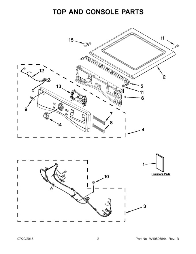 Diagram for YWED97HEXW3