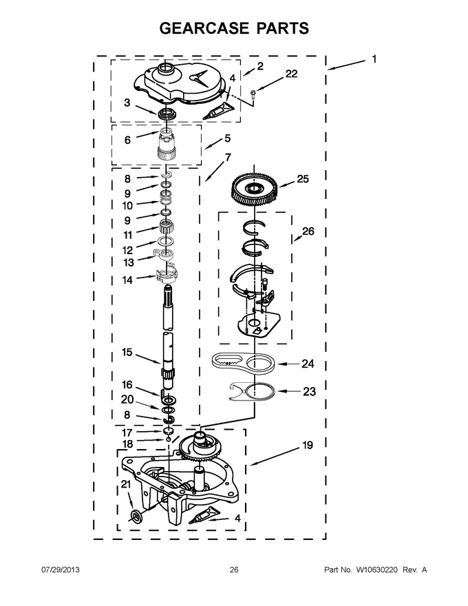 Diagram for YLTE5243DQB
