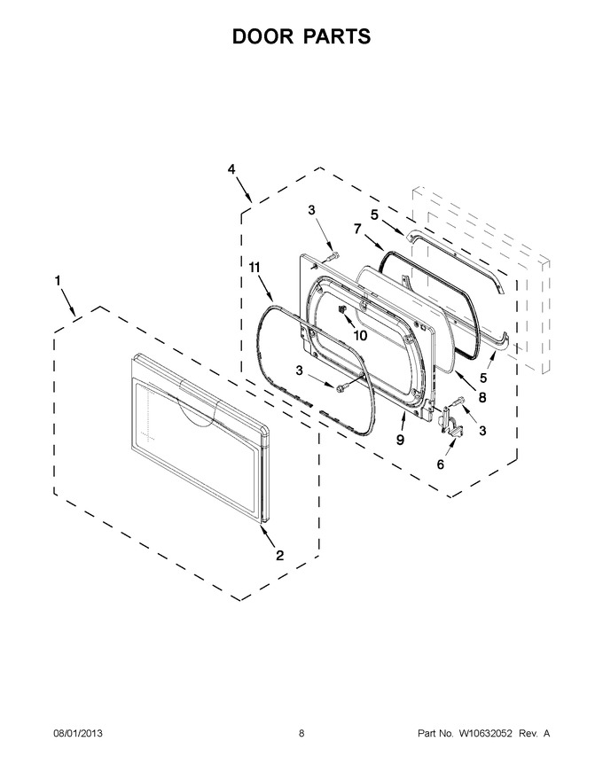 Diagram for WED5800BW0