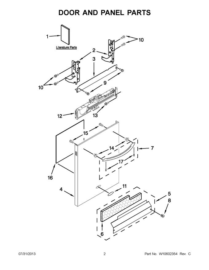 Diagram for WDT790SLYW2