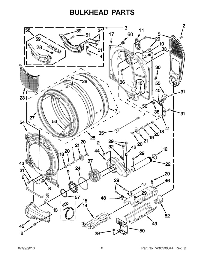 Diagram for YWED97HEXL3