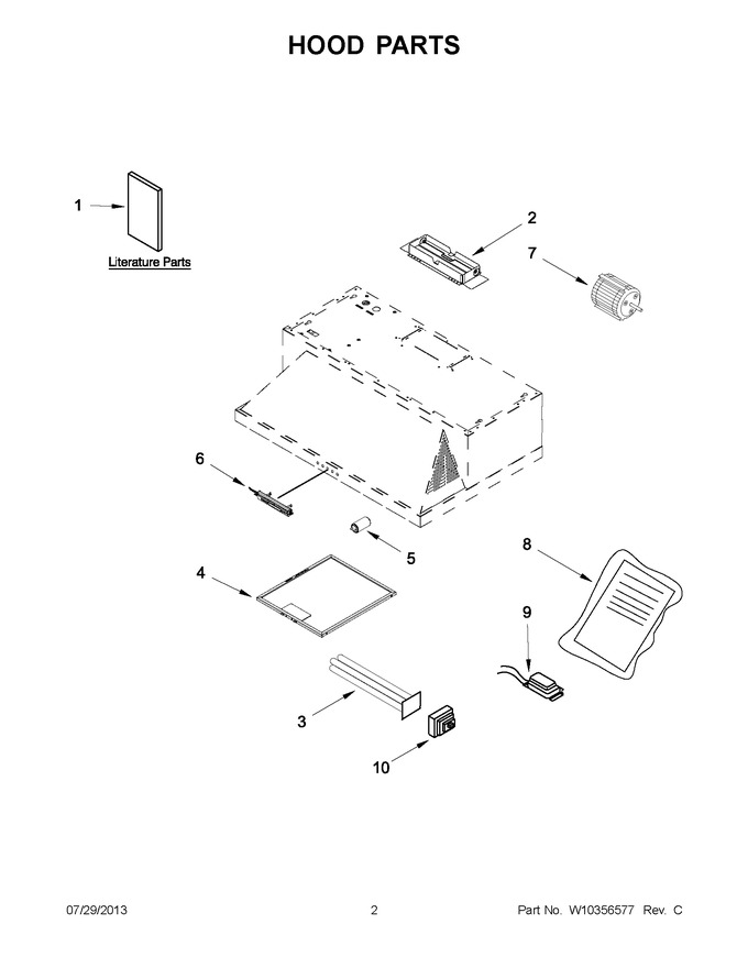 Diagram for GXU7130DXB0