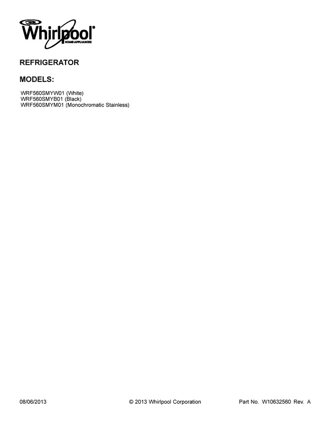 Diagram for WRF560SMYM01