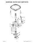 Diagram for 04 - Gearcase, Motor And Pump Parts