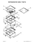 Diagram for 03 - Refrigerator Shelf Parts