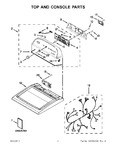 Diagram for 01 - Top And Console Parts