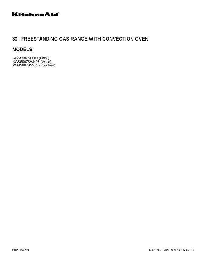 Diagram for KGSS907SWH03