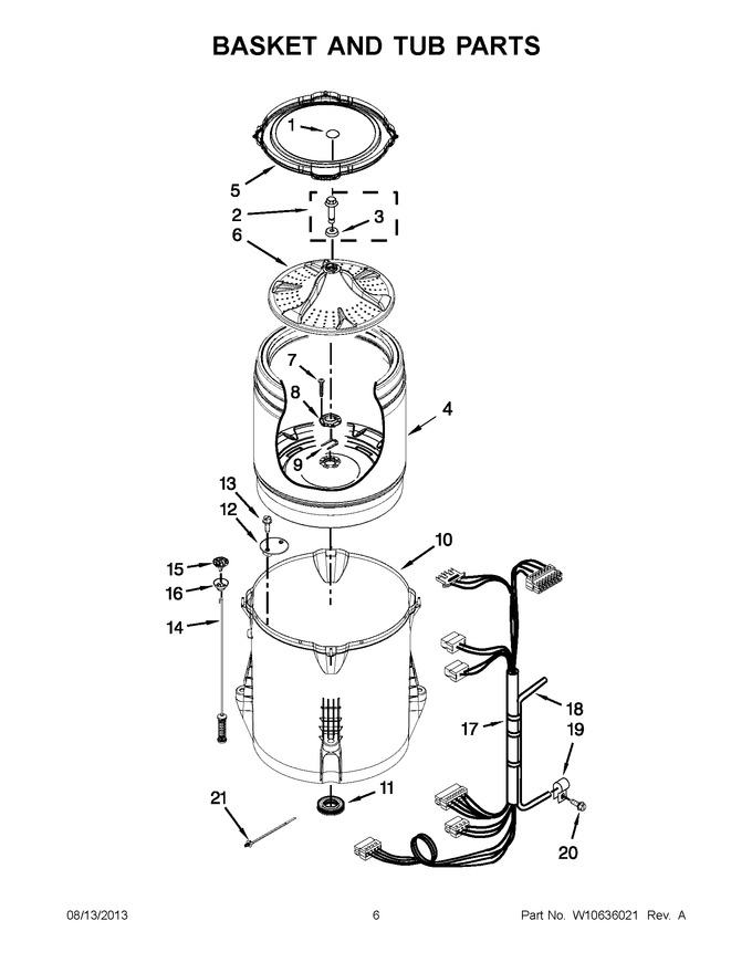 Diagram for WTW4900BW0