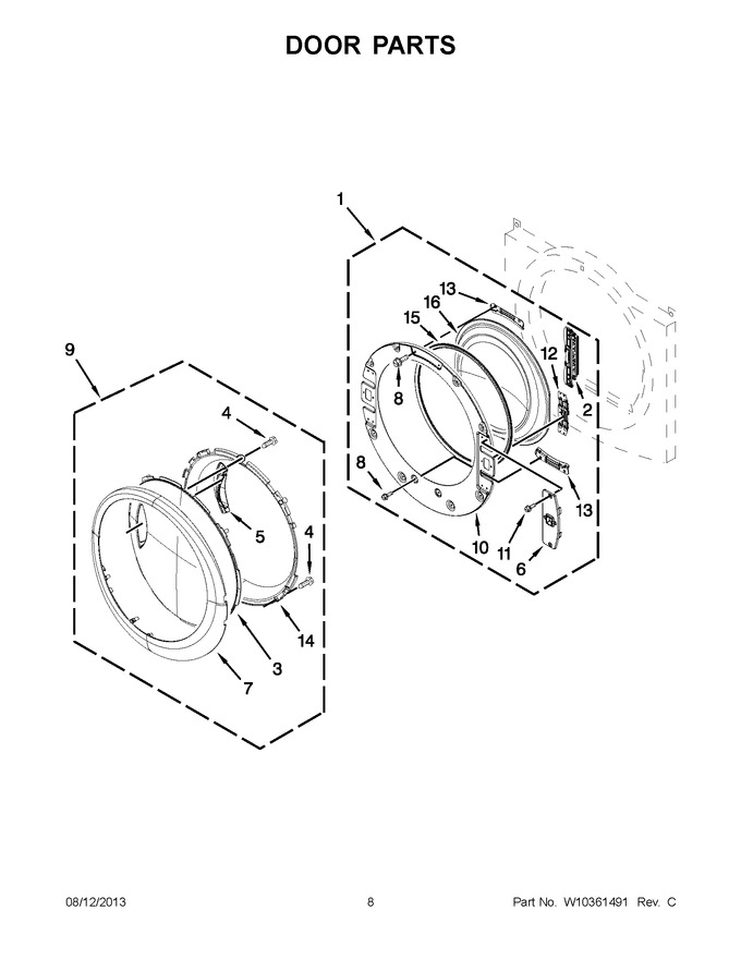 Diagram for YWED94HEXL0