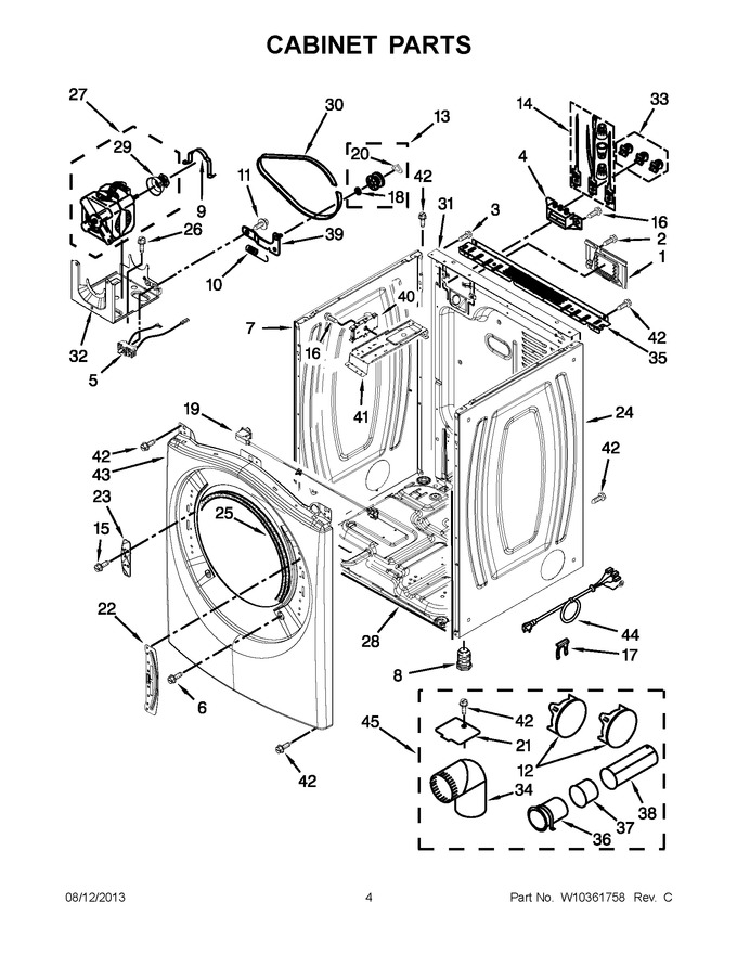 Diagram for YWED95HEXR0