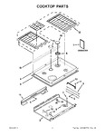 Diagram for 01 - Cooktop Parts