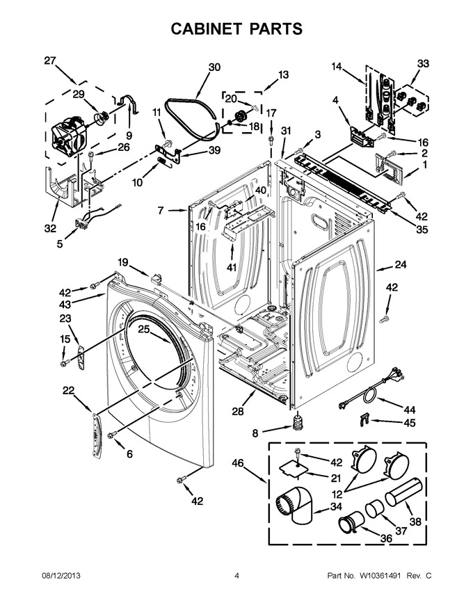 Diagram for YWED94HEXR0