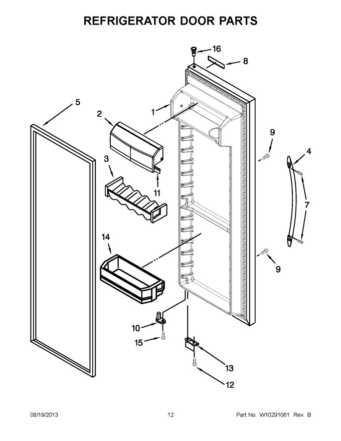 Diagram for KSRT25FWBL00