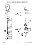 Diagram for 06 - Motor And Ice Container Parts
