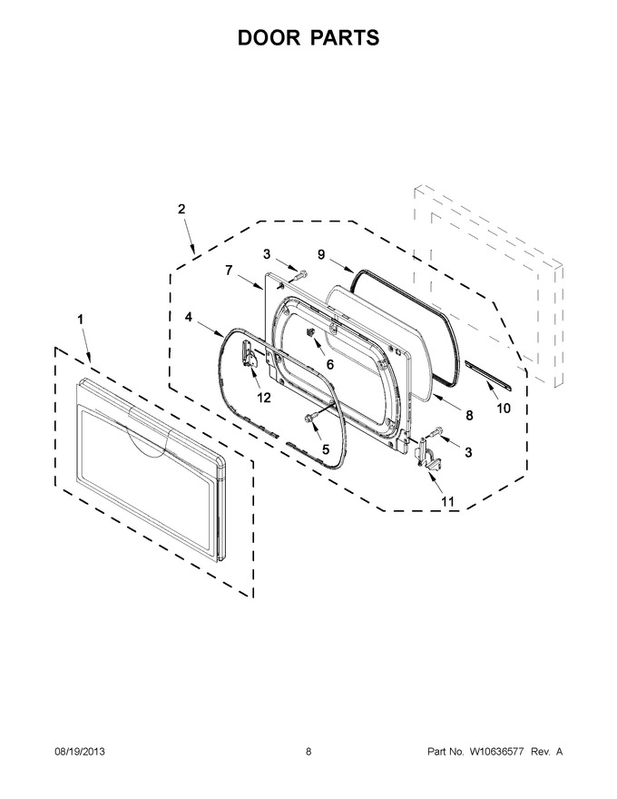 Diagram for WGD5810BW0