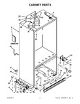 Diagram for 02 - Cabinet Parts