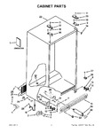 Diagram for 02 - Cabinet Parts