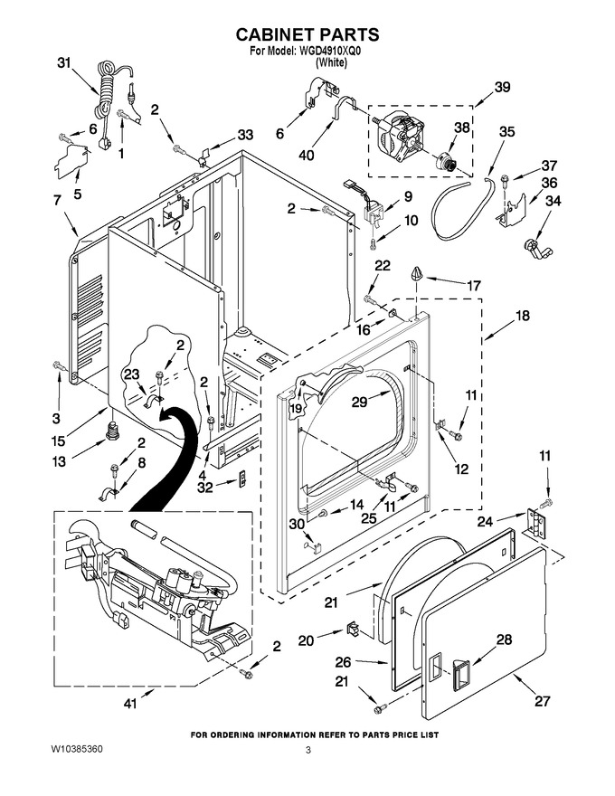 Diagram for WGD4910XQ0