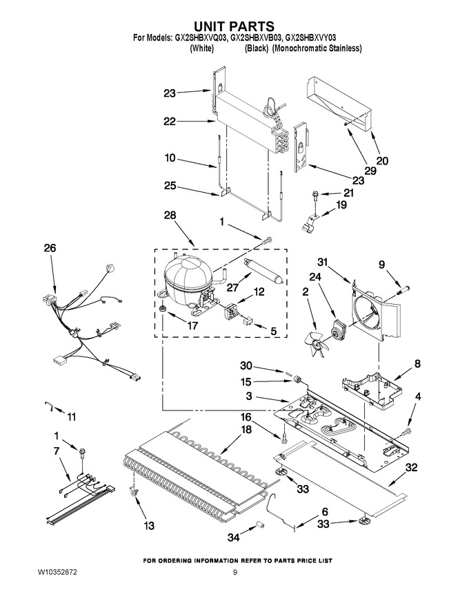 Diagram for GX2SHBXVB03