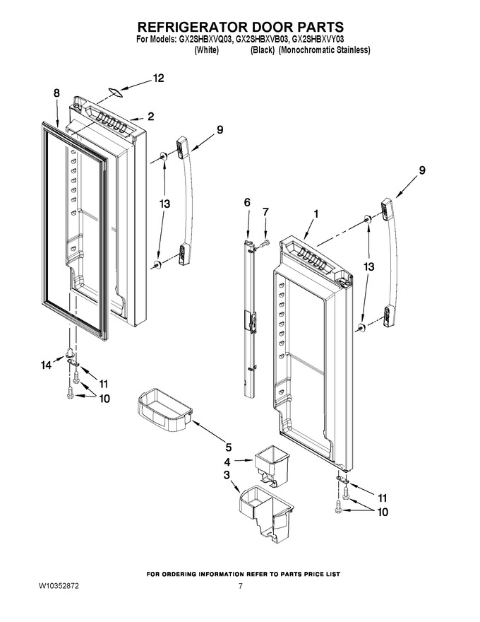 Diagram for GX2SHBXVY03