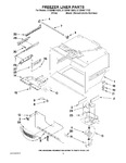 Diagram for 02 - Freezer Liner Parts