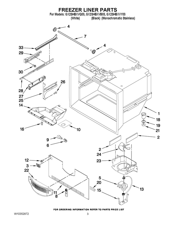 Diagram for GX2SHBXVB03